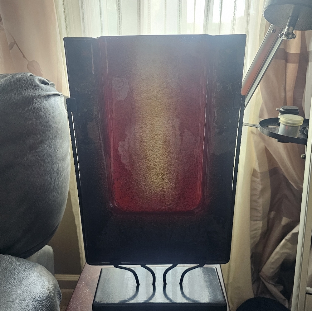 Elegant Gradient Glass Decorative Plate